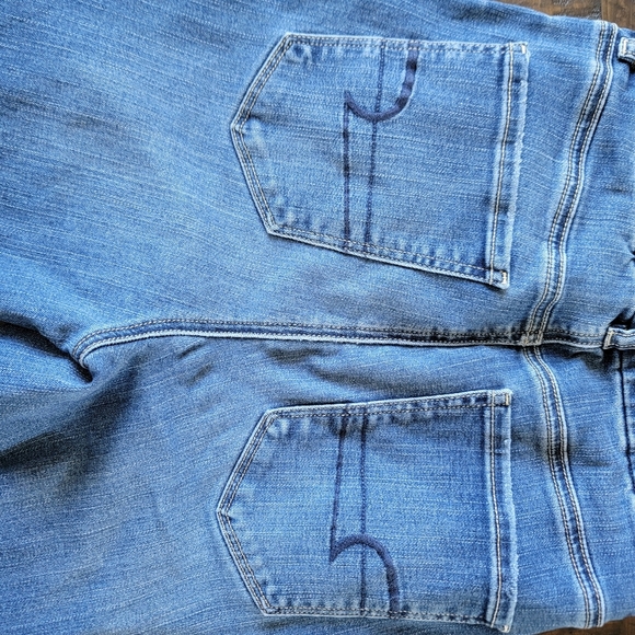 Women's American Eagle Next Level Stretch Curvy Super Hi-Rise Jegging Medium - Picture 13 of 16